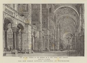 La nueva catedral católica romana en Westminster